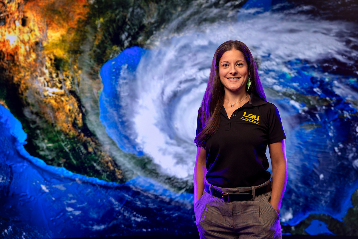 Jill Trepanier Jill Trepanier in the LSU XR studio