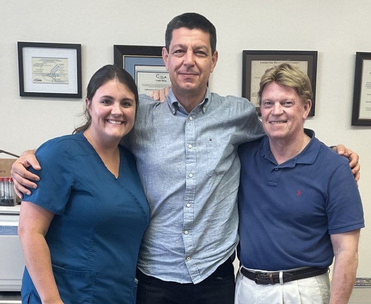 The founders of Truth Diagnostics The founders of Truth Diagnostics