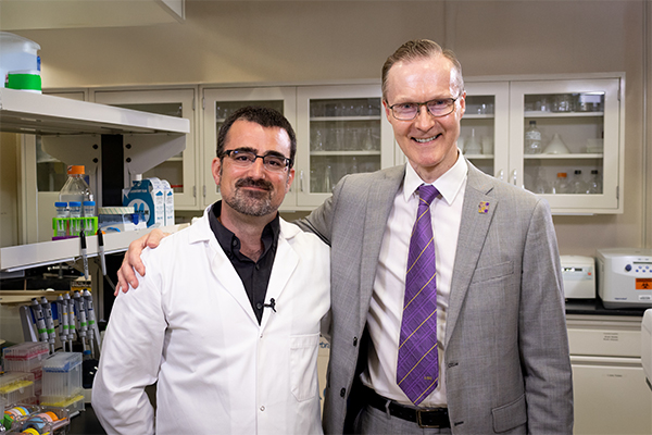 Ethan Anderson and Dean Oliver Garden